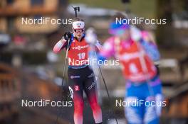 21.12.2019, Annecy-Le Grand Bornand, France (FRA): Karoline Offigstad Knotten (NOR) -  IBU world cup biathlon, pursuit women, Annecy-Le Grand Bornand (FRA). www.nordicfocus.com. © Thibaut/NordicFocus. Every downloaded picture is fee-liable.