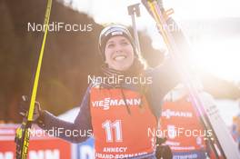 21.12.2019, Annecy-Le Grand Bornand, France (FRA): Lena Haecki (SUI) -  IBU world cup biathlon, pursuit women, Annecy-Le Grand Bornand (FRA). www.nordicfocus.com. © Thibaut/NordicFocus. Every downloaded picture is fee-liable.