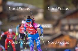 21.12.2019, Annecy-Le Grand Bornand, France (FRA): Larisa Kuklina (RUS) -  IBU world cup biathlon, pursuit women, Annecy-Le Grand Bornand (FRA). www.nordicfocus.com. © Thibaut/NordicFocus. Every downloaded picture is fee-liable.