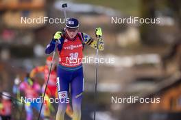 21.12.2019, Annecy-Le Grand Bornand, France (FRA): Darya Blashko (UKR) -  IBU world cup biathlon, pursuit women, Annecy-Le Grand Bornand (FRA). www.nordicfocus.com. © Thibaut/NordicFocus. Every downloaded picture is fee-liable.