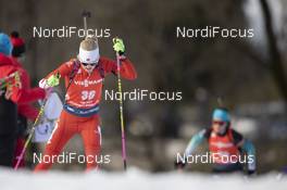 21.12.2019, Annecy-Le Grand Bornand, France (FRA): Emma Lunder (CAN) -  IBU world cup biathlon, pursuit women, Annecy-Le Grand Bornand (FRA). www.nordicfocus.com. © Manzoni/NordicFocus. Every downloaded picture is fee-liable.