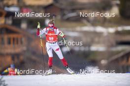 21.12.2019, Annecy-Le Grand Bornand, France (FRA): Kinga Zbylut (POL) -  IBU world cup biathlon, pursuit women, Annecy-Le Grand Bornand (FRA). www.nordicfocus.com. © Thibaut/NordicFocus. Every downloaded picture is fee-liable.