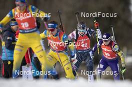 21.12.2019, Annecy-Le Grand Bornand, France (FRA): Clare Egan (USA) -  IBU world cup biathlon, pursuit women, Annecy-Le Grand Bornand (FRA). www.nordicfocus.com. © Manzoni/NordicFocus. Every downloaded picture is fee-liable.