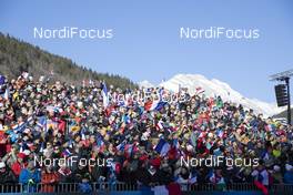 19.12.2019, Annecy-Le Grand Bornand, France (FRA): Event Feature: packed grand stands  -  IBU world cup biathlon, sprint men, Annecy-Le Grand Bornand (FRA). www.nordicfocus.com. © Manzoni/NordicFocus. Every downloaded picture is fee-liable.