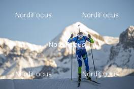 19.12.2019, Annecy-Le Grand Bornand, France (FRA): Maksim Varabei (BLR) -  IBU world cup biathlon, sprint men, Annecy-Le Grand Bornand (FRA). www.nordicfocus.com. © Thibaut/NordicFocus. Every downloaded picture is fee-liable.