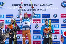 19.12.2019, Annecy-Le Grand Bornand, France (FRA): Benedikt Doll (GER) -  IBU world cup biathlon, sprint men, Annecy-Le Grand Bornand (FRA). www.nordicfocus.com. © Thibaut/NordicFocus. Every downloaded picture is fee-liable.