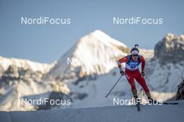 19.12.2019, Annecy-Le Grand Bornand, France (FRA): Jules Burnotte (CAN) -  IBU world cup biathlon, sprint men, Annecy-Le Grand Bornand (FRA). www.nordicfocus.com. © Thibaut/NordicFocus. Every downloaded picture is fee-liable.