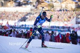 19.12.2019, Annecy-Le Grand Bornand, France (FRA): Thomas Bormolini (ITA) -  IBU world cup biathlon, sprint men, Annecy-Le Grand Bornand (FRA). www.nordicfocus.com. © Manzoni/NordicFocus. Every downloaded picture is fee-liable.