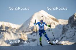 19.12.2019, Annecy-Le Grand Bornand, France (FRA): Raman Yaliotnau (BLR) -  IBU world cup biathlon, sprint men, Annecy-Le Grand Bornand (FRA). www.nordicfocus.com. © Thibaut/NordicFocus. Every downloaded picture is fee-liable.
