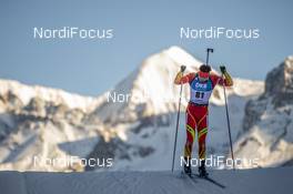 19.12.2019, Annecy-Le Grand Bornand, France (FRA): Xingyuan Yan (CHN) -  IBU world cup biathlon, sprint men, Annecy-Le Grand Bornand (FRA). www.nordicfocus.com. © Thibaut/NordicFocus. Every downloaded picture is fee-liable.
