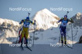 19.12.2019, Annecy-Le Grand Bornand, France (FRA): Anton Dudchenko (UKR) -  IBU world cup biathlon, sprint men, Annecy-Le Grand Bornand (FRA). www.nordicfocus.com. © Thibaut/NordicFocus. Every downloaded picture is fee-liable.