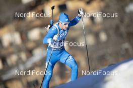 19.12.2019, Annecy-Le Grand Bornand, France (FRA): Apostolos Angelis (GRE) -  IBU world cup biathlon, sprint men, Annecy-Le Grand Bornand (FRA). www.nordicfocus.com. © Manzoni/NordicFocus. Every downloaded picture is fee-liable.