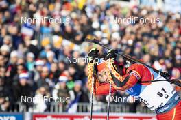 19.12.2019, Annecy-Le Grand Bornand, France (FRA): Xingyuan Yan (CHN) -  IBU world cup biathlon, sprint men, Annecy-Le Grand Bornand (FRA). www.nordicfocus.com. © Manzoni/NordicFocus. Every downloaded picture is fee-liable.