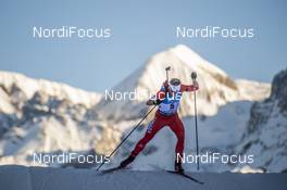 19.12.2019, Annecy-Le Grand Bornand, France (FRA): Scott Gow (CAN) -  IBU world cup biathlon, sprint men, Annecy-Le Grand Bornand (FRA). www.nordicfocus.com. © Thibaut/NordicFocus. Every downloaded picture is fee-liable.