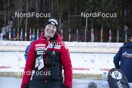 19.12.2019, Annecy-Le Grand Bornand, France (FRA): Sandra Flunger (AUT) coach Team Switzerland -  IBU world cup biathlon, sprint men, Annecy-Le Grand Bornand (FRA). www.nordicfocus.com. © Manzoni/NordicFocus. Every downloaded picture is fee-liable.