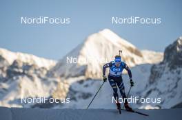 19.12.2019, Annecy-Le Grand Bornand, France (FRA): Lukas Hofer (ITA) -  IBU world cup biathlon, sprint men, Annecy-Le Grand Bornand (FRA). www.nordicfocus.com. © Thibaut/NordicFocus. Every downloaded picture is fee-liable.