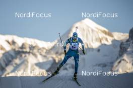 19.12.2019, Annecy-Le Grand Bornand, France (FRA): Roman Yeremin (KAZ) -  IBU world cup biathlon, sprint men, Annecy-Le Grand Bornand (FRA). www.nordicfocus.com. © Thibaut/NordicFocus. Every downloaded picture is fee-liable.