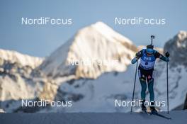 19.12.2019, Annecy-Le Grand Bornand, France (FRA): Simon Desthieux (FRA) -  IBU world cup biathlon, sprint men, Annecy-Le Grand Bornand (FRA). www.nordicfocus.com. © Thibaut/NordicFocus. Every downloaded picture is fee-liable.