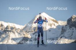 19.12.2019, Annecy-Le Grand Bornand, France (FRA): Alex Howe (USA) -  IBU world cup biathlon, sprint men, Annecy-Le Grand Bornand (FRA). www.nordicfocus.com. © Thibaut/NordicFocus. Every downloaded picture is fee-liable.