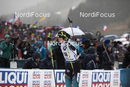 20.12.2019, Annecy-Le Grand Bornand, France (FRA): Justine Braisaz (FRA) -  IBU world cup biathlon, sprint women, Annecy-Le Grand Bornand (FRA). www.nordicfocus.com. © Manzoni/NordicFocus. Every downloaded picture is fee-liable.