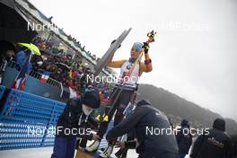 20.12.2019, Annecy-Le Grand Bornand, France (FRA): Marion Deigentesch (GER) -  IBU world cup biathlon, sprint women, Annecy-Le Grand Bornand (FRA). www.nordicfocus.com. © Manzoni/NordicFocus. Every downloaded picture is fee-liable.