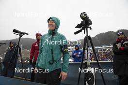 20.12.2019, Annecy-Le Grand Bornand, France (FRA): Sandra Flunger (AUT) coach Team Switzerland -  IBU world cup biathlon, sprint women, Annecy-Le Grand Bornand (FRA). www.nordicfocus.com. © Manzoni/NordicFocus. Every downloaded picture is fee-liable.