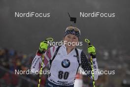 20.12.2019, Annecy-Le Grand Bornand, France (FRA): Emily Dreissigacker (USA) -  IBU world cup biathlon, sprint women, Annecy-Le Grand Bornand (FRA). www.nordicfocus.com. © Manzoni/NordicFocus. Every downloaded picture is fee-liable.