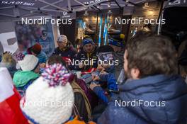 18.12.2019, Annecy-Le Grand Bornand, France (FRA): Vetle Sjaastad Christiansen (NOR) -  IBU world cup biathlon, meet and greet for Salomon athletes, Annecy-Le Grand Bornand (FRA). www.nordicfocus.com. © Thibaut/NordicFocus. Every downloaded picture is fee-liable.