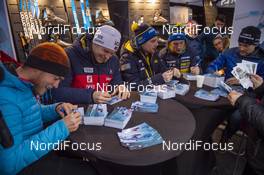 18.12.2019, Annecy-Le Grand Bornand, France (FRA): Vetle Sjaastad Christiansen (NOR) -  IBU world cup biathlon, meet and greet for Salomon athletes, Annecy-Le Grand Bornand (FRA). www.nordicfocus.com. © Thibaut/NordicFocus. Every downloaded picture is fee-liable.
