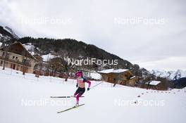 18.12.2019, Annecy-Le Grand Bornand, France (FRA): Fuyuko Tachizaki (JPN) -  IBU world cup biathlon, training, Annecy-Le Grand Bornand (FRA). www.nordicfocus.com. © Manzoni/NordicFocus. Every downloaded picture is fee-liable.