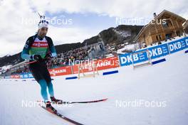 18.12.2019, Annecy-Le Grand Bornand, France (FRA): Martin Fourcade (FRA) -  IBU world cup biathlon, training, Annecy-Le Grand Bornand (FRA). www.nordicfocus.com. © Manzoni/NordicFocus. Every downloaded picture is fee-liable.