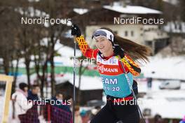 18.12.2019, Annecy-Le Grand Bornand, France (FRA): Darya Domracheva (BLR) -  IBU world cup biathlon, training, Annecy-Le Grand Bornand (FRA). www.nordicfocus.com. © Manzoni/NordicFocus. Every downloaded picture is fee-liable.