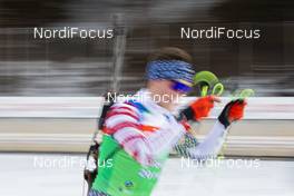 18.12.2019, Annecy-Le Grand Bornand, France (FRA): Event Feature: undefined athlete competes on the track -  IBU world cup biathlon, training, Annecy-Le Grand Bornand (FRA). www.nordicfocus.com. © Manzoni/NordicFocus. Every downloaded picture is fee-liable.