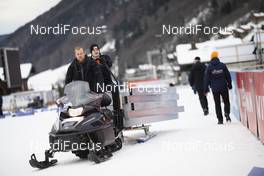 18.12.2019, Annecy-Le Grand Bornand, France (FRA): Event Feature: APA technicians at work -  IBU world cup biathlon, training, Annecy-Le Grand Bornand (FRA). www.nordicfocus.com. © Manzoni/NordicFocus. Every downloaded picture is fee-liable.