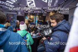 18.12.2019, Annecy-Le Grand Bornand, France (FRA):  -  IBU world cup biathlon, meet and greet for Salomon athletes, Annecy-Le Grand Bornand (FRA). www.nordicfocus.com. © Thibaut/NordicFocus. Every downloaded picture is fee-liable.