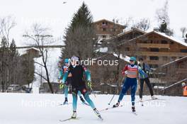 18.12.2019, Annecy-Le Grand Bornand, France (FRA): Julia Simon (FRA), Caroline Colombo (FRA), Anais Bescond (FRA), (l-r) -  IBU world cup biathlon, training, Annecy-Le Grand Bornand (FRA). www.nordicfocus.com. © Manzoni/NordicFocus. Every downloaded picture is fee-liable.
