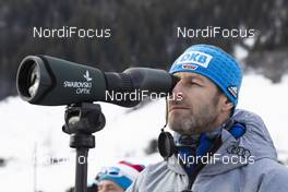18.12.2019, Annecy-Le Grand Bornand, France (FRA): Mark Kirchner (GER) coach Team Germany -  IBU world cup biathlon, training, Annecy-Le Grand Bornand (FRA). www.nordicfocus.com. © Manzoni/NordicFocus. Every downloaded picture is fee-liable.