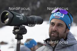 18.12.2019, Annecy-Le Grand Bornand, France (FRA): Isidor Scheurl (GER), coach Team Germany -  IBU world cup biathlon, training, Annecy-Le Grand Bornand (FRA). www.nordicfocus.com. © Manzoni/NordicFocus. Every downloaded picture is fee-liable.
