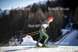 01.01.2019, Val Mustair, Switzerland (SUI): Florian Notz (GER) - FIS world cup cross-country, tour de ski, individual sprint, Val Mustair (SUI). www.nordicfocus.com. © Modica/NordicFocus. Every downloaded picture is fee-liable.