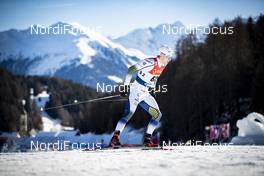 01.01.2019, Val Mustair, Switzerland (SUI): Simon Lageson (SWE) - FIS world cup cross-country, tour de ski, individual sprint, Val Mustair (SUI). www.nordicfocus.com. © Modica/NordicFocus. Every downloaded picture is fee-liable.