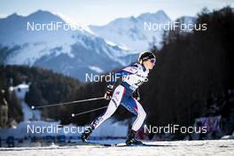01.01.2019, Val Mustair, Switzerland (SUI): Sophie Caldwell (USA) - FIS world cup cross-country, tour de ski, individual sprint, Val Mustair (SUI). www.nordicfocus.com. © Modica/NordicFocus. Every downloaded picture is fee-liable.