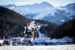 01.01.2019, Val Mustair, Switzerland (SUI): Heidi Weng (NOR) - FIS world cup cross-country, tour de ski, individual sprint, Val Mustair (SUI). www.nordicfocus.com. © Modica/NordicFocus. Every downloaded picture is fee-liable.