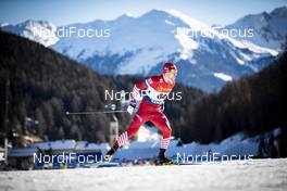 01.01.2019, Val Mustair, Switzerland (SUI): Andrey Larkov (RUS) - FIS world cup cross-country, tour de ski, individual sprint, Val Mustair (SUI). www.nordicfocus.com. © Modica/NordicFocus. Every downloaded picture is fee-liable.