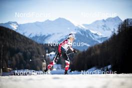01.01.2019, Val Mustair, Switzerland (SUI): Emily Nishikawa (CAN) - FIS world cup cross-country, tour de ski, individual sprint, Val Mustair (SUI). www.nordicfocus.com. © Modica/NordicFocus. Every downloaded picture is fee-liable.