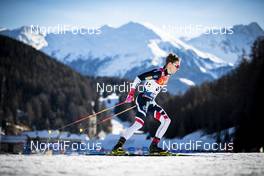 01.01.2019, Val Mustair, Switzerland (SUI): Didrik Toenseth (NOR) - FIS world cup cross-country, tour de ski, individual sprint, Val Mustair (SUI). www.nordicfocus.com. © Modica/NordicFocus. Every downloaded picture is fee-liable.