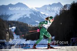 01.01.2019, Val Mustair, Switzerland (SUI): Greta Laurent (ITA) - FIS world cup cross-country, tour de ski, individual sprint, Val Mustair (SUI). www.nordicfocus.com. © Modica/NordicFocus. Every downloaded picture is fee-liable.