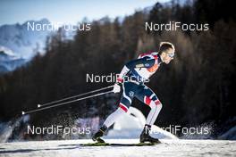 01.01.2019, Val Mustair, Switzerland (SUI): Emil Iversen (NOR) - FIS world cup cross-country, tour de ski, individual sprint, Val Mustair (SUI). www.nordicfocus.com. © Modica/NordicFocus. Every downloaded picture is fee-liable.