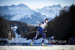 01.01.2019, Val Mustair, Switzerland (SUI): Anne Kylloenen (FIN) - FIS world cup cross-country, tour de ski, individual sprint, Val Mustair (SUI). www.nordicfocus.com. © Modica/NordicFocus. Every downloaded picture is fee-liable.