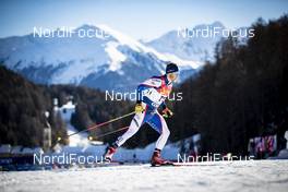01.01.2019, Val Mustair, Switzerland (SUI): Benjamin Lustgarten (USA) - FIS world cup cross-country, tour de ski, individual sprint, Val Mustair (SUI). www.nordicfocus.com. © Modica/NordicFocus. Every downloaded picture is fee-liable.