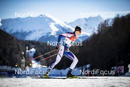 01.01.2019, Val Mustair, Switzerland (SUI): Kevin Bolger (USA) - FIS world cup cross-country, tour de ski, individual sprint, Val Mustair (SUI). www.nordicfocus.com. © Modica/NordicFocus. Every downloaded picture is fee-liable.